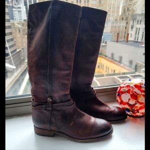 Frye Tall Equestrian Style Boots